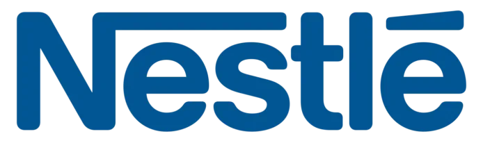 Nestlé logo representing a leading international food manufacturer and distributor serving foodservice, wholesale, and commercial food supply industries.